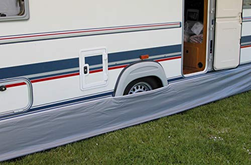 Eurotrail Wohnwagen-Zugband 450 x 60 cm Polyester grau