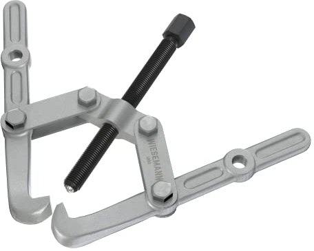 WIESEMANN 1893 Extracteur universel 2 griffes 140 x 145mm 2-en-1 extracteur interne et externe de I CV acier chromé I 80584