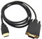 Halokny HDMI to VGA Adapter Cable, 6Ft/1.8m Gold-Plated 1080P HDMI Male to VGA 15 Pin Male Active Video Converter Cord Support PC, DVD Player, Laptop, Monitors, Projector