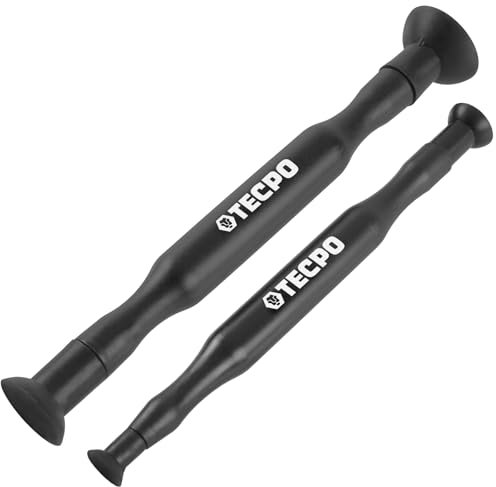 TECPO Ventilläpper Werkzeug Satz, 2-teilig 15x20mm und 28x34mm Ventilsitzschleifer Ventilschleifer Ventile Ventil-Einschleifset Ventil Einzieher Einschleif Werkzeug