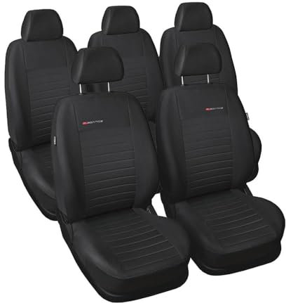 Mossa - Maßgeschneiderte Sitzbezüge Auto kompatibel mit Citroen C4 Picasso MPV (2006-2013) 5 Sitzer - Autositzbezüge Schonbezüge für Autositze - E4