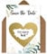 OWLBOOK 5 Rubbelkarten Save the Date Hochzeit Karte mit Rubbelherz Gold Geschenke Geschenkideen als Save the Date Karten zur Hochzeit & Verlobung