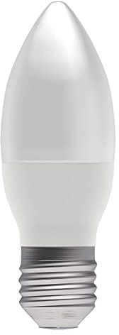 Maxim LED Bulbs [Pack of 10] Type: Candle E27 (Cool White) 6Watts (40Watts) / Pearl Finish/Energy Saving Multipack 40MLCE27W5X10