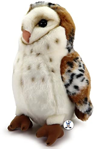 Eule Kuscheltier Vogel Schleiereule Premium Plüschtier Soren - Kuscheltiere*biz