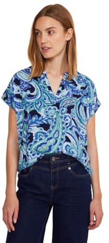 Street One Damen A344570 Sommer Bluse mit Print
