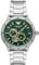 Emporio Armani Herren-Automatik/Multi Edelstahluhr, 43 mm Gehäusegröße mit Edelstahlarmband