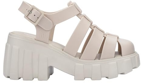 melissa Damen Megan Ad Keilsandale, beige, 38 EU