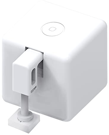 ZYNCUE Fingerbot Plus Smart Button Pusher ohne Verkabelungsschalter, Upgrade mit TouchSteuerung, fügen Sie für Tuya Bluetooth Hub 2 Modi hinzu, unterstützt Smart Life App, kompatibel mit Alexa, Google