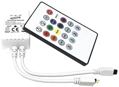 Kovalmax® Centralina telecomando per striscia led rgb controller 12 v TE-RGB per uso interni strip led