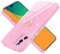 Yichxu Handyhülle für Xiaomi 13 Lite Hülle Glitzer Herz Love Silikon TPU Stoßfeste Schutz Bumper Case Cover Glänzend Ultra Dünn Kratzfeste Schutzhülle für Xiaomi 13 Lite (6.55), Rosa