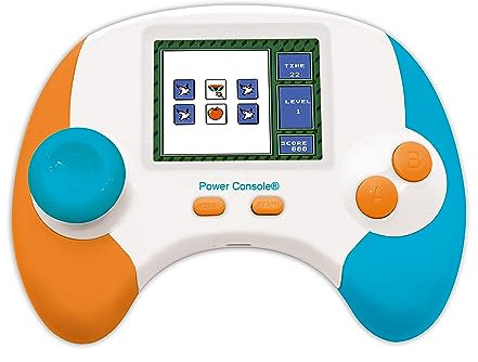Lexibook, Power Console®, Console de Jeux éducative bilingue Français/Anglais avec 100 activités, JCG100i1