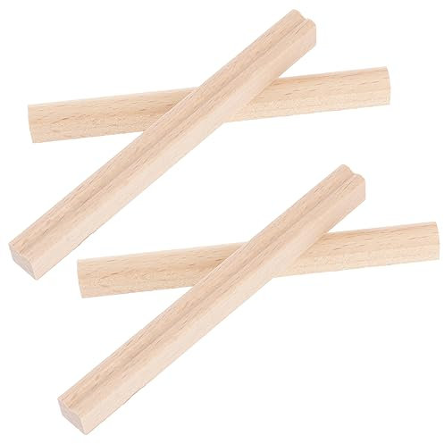 SAFIGLE 6 Stück Piano Code Shrapnel Holzstreifen Daumenklavierteile Daumenklavier-Ersatzteile Brücke Für Daumenklavier Kalimba-Produkt Kalimba-Teil Kalimba-Brückenwerkzeug Braun
