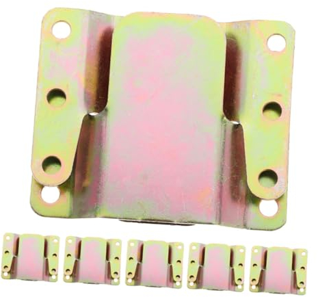 Mikikit 6 Sätze Verbinder Sofagarniturteile Möbelteile Verbindungsstücke Für Robuste Verbindungsstück Für Sofa Couch-schnappschuss Sofa-teileteile Kombinationen Sofas Stutzen Eisen