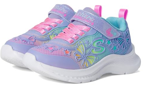 Skechers Jumpsters 2.0 Butterfly Flush, Mädchen Sneaker, Lavender,