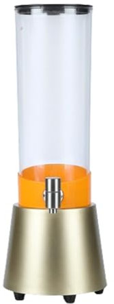 Dispensador De Torre De Cerveza 3L, Dispensador De Bebidas con Base De Luz LED, Dispensador De Bebidas para Fiestas para Restaurante, Bar, Buffet,B