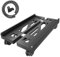 Mobile PC Stand, Adjustable Computer Tower Under Desk, Ventilated Desktop Tower Stand with 4 Locking Caster Wheels, CPU Holder Under Desk for Gamers, Fits Most PC