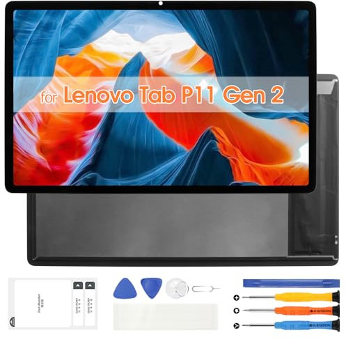 Atwist Schermo LCD per Lenovo Tab P11 Gen 2 / P11 2022 TB350FU - per Lenovo Tab P11 Gen 2 LCD Display TB350XU Touch Screen Digitalizzatore Vetro Pannello Sensor Assemblaggio Kit
