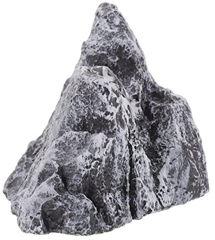 DIKACA Miniatur Berge Steingarten Dekoration Mini Berglandschaft Ornament Bonsai Sand Tischdekoration Miniatur Strand Deko Set