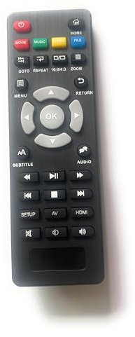 ZUMKUNM 4K Media Player optional remote control replacement remote control