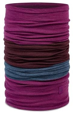 Buff®| Merino Move Multifunktionstuch Männlich Weiblich Erwachsene, Nahtlos, Eleganz, Warm, Ökologisch, Komfortabel, Mode, Modern, Urban, Temperaturregler, Einheitsgröße, Lila
