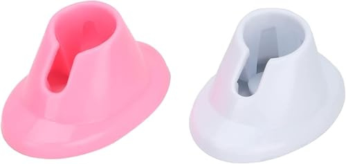 ZGLUZP 2Pcs Soft Rubber Nail Polish Bottle Holder Nails Polish Stand Anti-Spill Nail Art Organizer Display Manicure Tools for Nails Art Salon Design,Foot,Hand and Nail Care