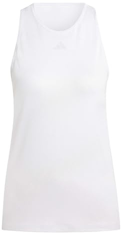 adidas Women's Club Tennis Climacool Graphic Tank, White, XL
