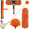 6m Telescopic Duster Kit with 1.5–4.9m Extension Pole, for Ceiling, Window, Roof and Cobweb Cleaning