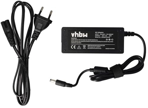 vhbw Netzteil kompatibel mit BenQ FP563, FP567, FP553, FP557, FP450, FP547, FP2081, FP581 Notebook - 200 cm, 60 W