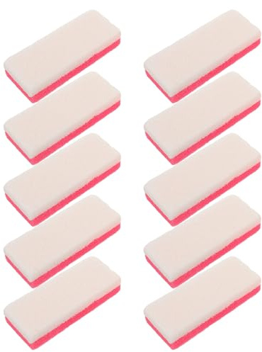 Zerodeko 10stücke Pediküre Werkzeug Fußfeile mit Bimsstein für Hornhautentfernung Doppelseitiger Peeling-stein für Trockene Füße Fußsteine für Harte Haut Fußpeeling-schwamm