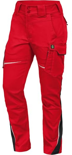 Leibwächter Damen Arbeitshose Flex-Line, Robuste Workwear mit Stretch, Sicherheitshose für Frauen, strapazierfähige Berufsbekleidung, Bundhose ohne Knietaschen