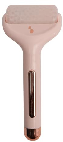BEPER C301ABE110 Eisroller-Massagegerät für das Gesicht, Kryotherapie-Massagegerät gegen Schwellungen und Augenringe, Erfrischender Roller für die Hautpflege, Kompakt und tragbar