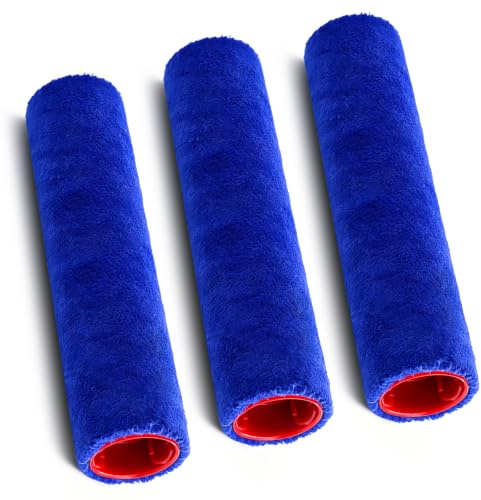 Chuancheng 3 Pcs Microfiber Roller for Dyson Clean+Wash Hygiene Wet and Dry Cleaner for Hard Floors, Anti-Tangle, Fast Drying & Streak-Free Roller, Easy Install, Part no. 975169-01