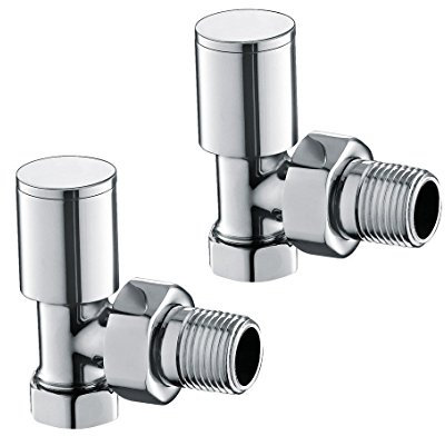 Inta Modern Chrome Radiator Valves