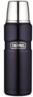 Thermos 183268 Blue King S/S Flask 0.47Ltr