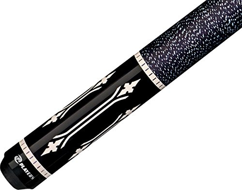 Players Spieler g-4117 Midnight Schwarz/Diamant Pool-/Billard Queue Irish Linen