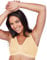 Eden House Ladies Front Fastening Bra Non Wired Magic Cotton Bra Beige 18