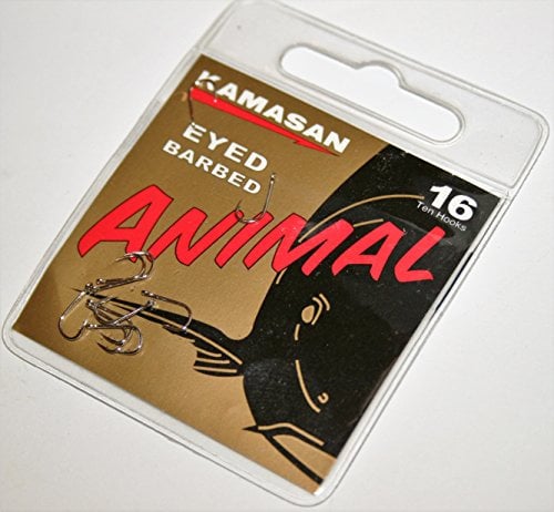 KAMASAN ANIMAL EYED BARBED HOOKS (16)