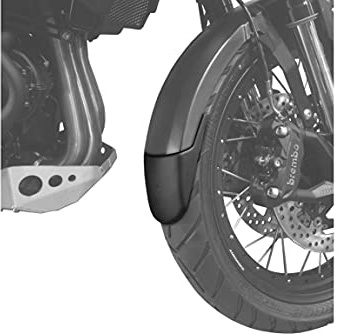 Puig 9223N Vorderradkotflügelverlängerung widerstandsfähigem ABS, Schwarz