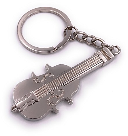 H-Customs Geige Violine Bass Cello Schlüsselanhänger Anhänger