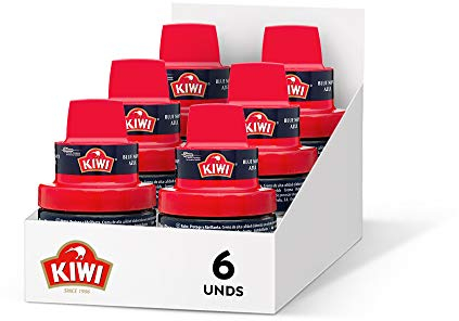 KIWI Nourish and Protect Blue Shoe Polish Cream 50ml Pack of 6