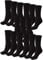 hummel Unisex Fundamental Sportsocken - 15er Pack I Schwarz 41/45