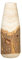 Creative Co-Op Vase aus Paulownia-Holz, geschnitzt, lebende Kante, je variierend, 40,6 cm, Braun