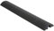 Cable Protector Ramp - Black/Yellow Rubber with 3 Cable/Hose Channels 1200mm (Black) - The Workplace Depot