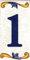 Numero civico esterno. Numeri civici esterni. Numero civico esterno moderno. Numero civico esterno ceramica. Nomi, indirizzi e segnaletica. Design “Craquelé” (Numero Uno 1)