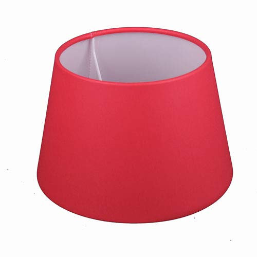 Dirk Davids Leuchten GmbH Paralume Chintz Fucsia Rosso per Lampada da Tavolo Lampada da Comodino Applique