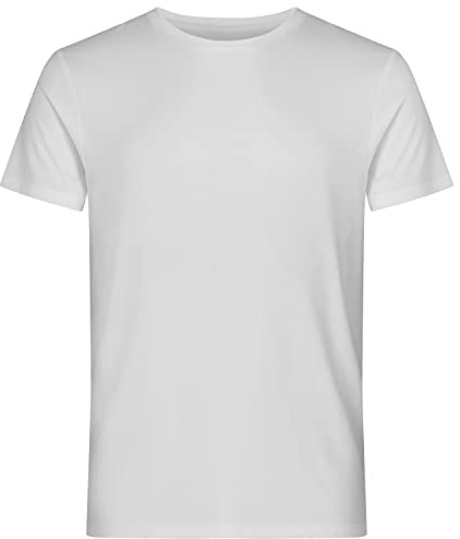 Resteröds T-Shirt aus Bambus und ökologischer Baumwolle für Herren, lang, Rundhals, halbarm Shirts für Männer, weiß, grau, grün, schwarz, Marine, S-XL
