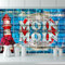 FoLIESEN Fliesenaufkleber - Deko-Bild für Bad, Küche, Badezimmer - maritime Dekoration Fliesen-Bild selbstklebend - Moin Moin, Fliese - Bild (BxH):15x20 cm - 30x20 cm / 2-tlg.