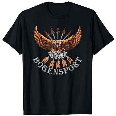 Sportpfeil und-Adler Kleidung für Bogenschießen , Bogensport T-Shirt