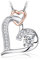 JewelryPalace Kette Herz Verschlungene Anhänger mit Zirkonia Stein 45CM, Ketten Infinity Silber Halskette Damen Silber 925 Collier Damen, Ketten Rosegold Unendlichkeit für Mädchen,Schmuck für Frauen