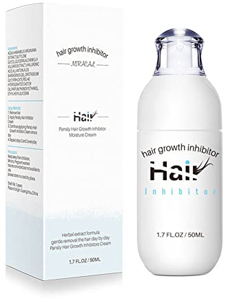 LICHENGTAI Haar Inhibitor Creme, Haarstopp-Wachstumscreme, Benutzt für Haarentfernung nach, für Frauen und Männer Körper Gesicht Arm Achsel Bein Lippen Brust, 50ml